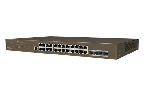Switch L3 Managed 24p.Ethernet 10/100/1000 Base-T + 4SPF - Light Brown