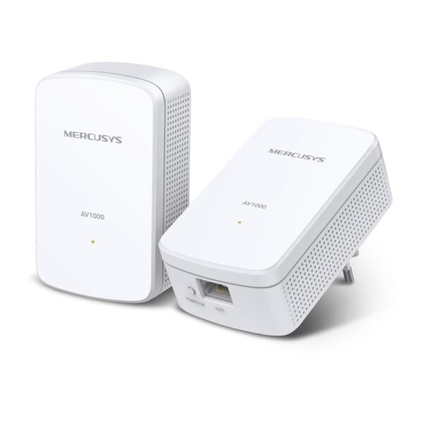 Powerline Mercusys Homeplug AV2 fino a 1000Mbps - MP500KIT - White