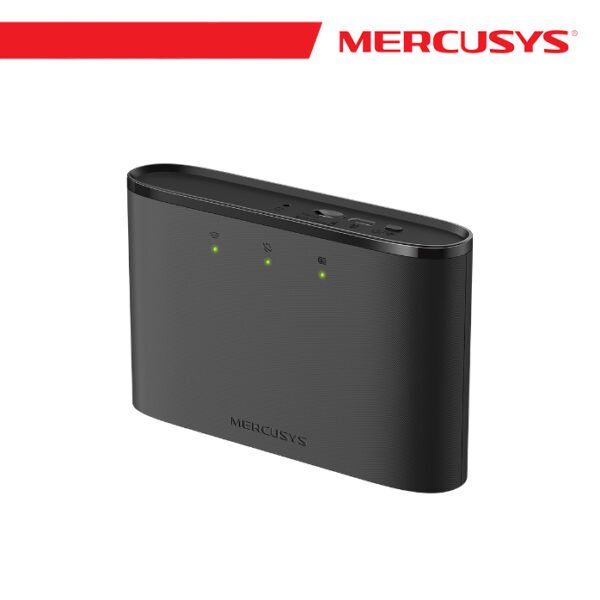 Mercusys 4G LTE Mobile Wi-Fi Router - Black