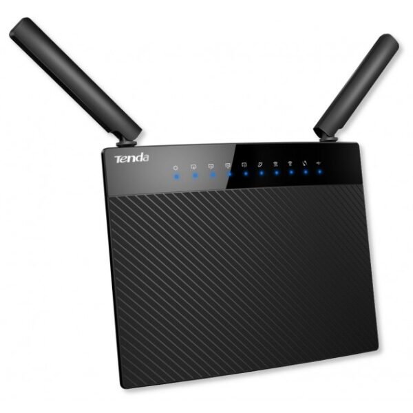 Router Wireless 1200Mbps Dual Band porte gigabit - Tenda AC9 - Black
