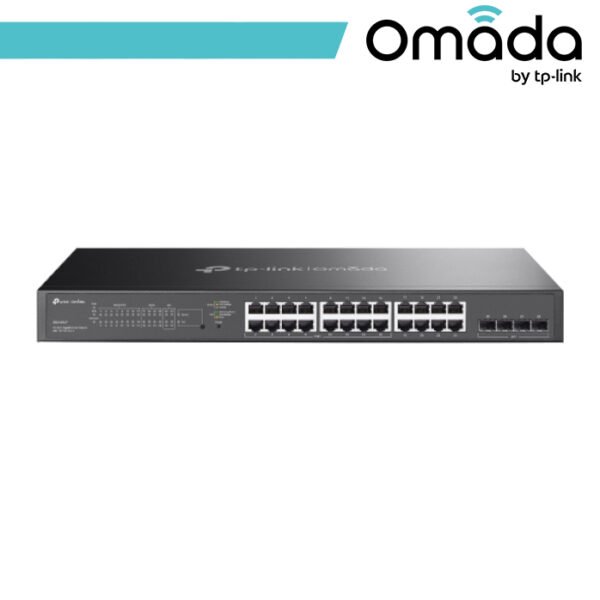 Omada 28-Porte Gigabit Smart Switch con 16-Port PoE+ - SG2428LP - Black