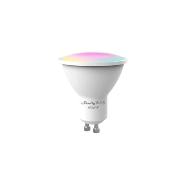 Shelly Duo GU10 RGBW – Faretto Smart WiFi con Luce Multicolore