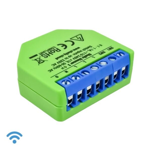 Shelly Dimmer 2 – Dimmer Intelligente AC 1 Canale WiFi con Power Monitoring