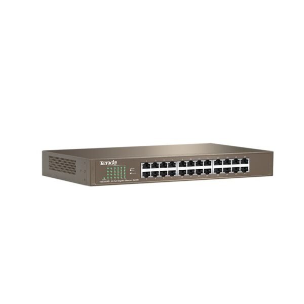 Tenda TEG1024D v9.0 Unmanaged 24-port Gigabit Ethernet Switch - Black