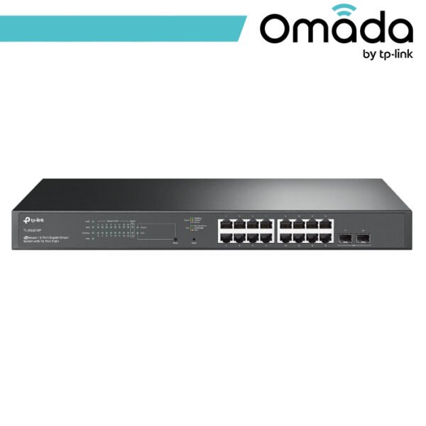Omada Switch Smart Gigabit 18 Porte di cui 16 PoE+ - SG2218P - Black