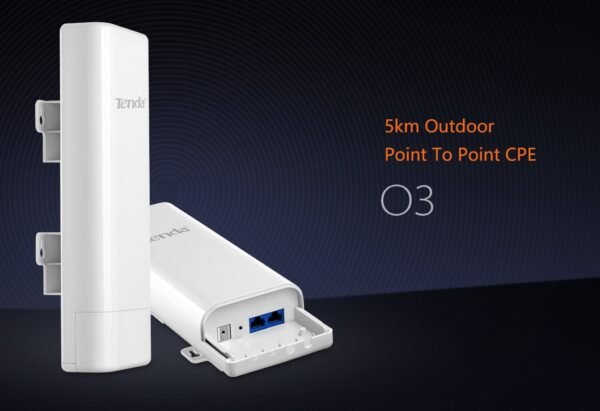 Outdoor long range access point 2.4GHz 150Mbps Tenda - 5KM - White