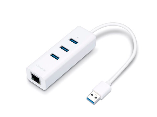 TP-Link Adattatore di rete Gigabit 3 Porte USB 3.0 UE330 - White
