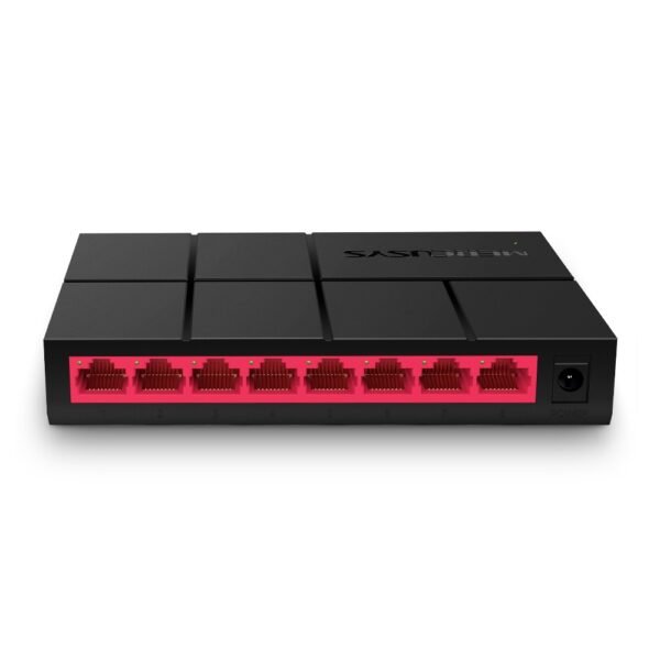 Switch Desktop 8-Porte 10/100/1000Mbps - Mercusys MS108G - Black