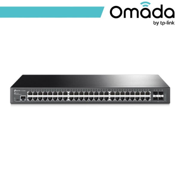 Omada Switch Managed L2 48 Porte Gigabit e 4 slot SFP - Black