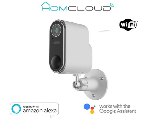Telecamera Wi-Fi a batteria Snap 12TL  OUTDOOR 2K - bianco