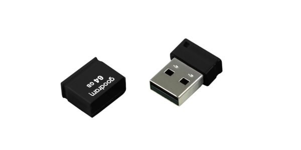 Pendrive Goodram UPI2 64GB USB MINI 2.0 blk - retail blister - Black